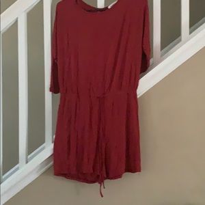 3/4 sleeve  romper